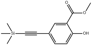 Methyl 2-hydroxy-5-[2-(trimethylsilyl)ethynyl]-benzenecarboxylate