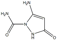 1H-Pyrazole-1-carboxamide,5-amino-2,3-dihydro-3-oxo-(9CI)