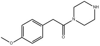 2-(4-methoxyphenyl)-1-(piperazin-1-yl)ethan-1-one