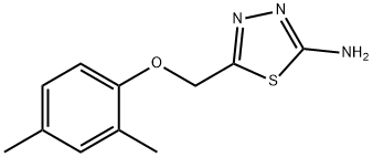 5-[(2,4-dimethylphenoxy)methyl]-1,3,4-thiadiazol-2-amine