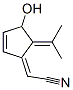 Acetonitrile, [4-hydroxy-5-(1-methylethylidene)-2-cyclopenten-1-ylidene]- (9CI)