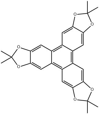 Triphenyleno[2,3-d:6,7-d':10,11-d'']tris[1,3]dioxole, 2,2,7,7,12,12-hexamethyl-
