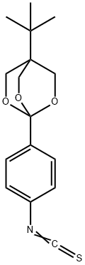 4-(t-butyl)-1-(4-isothiocyanatophenyl)-2,6,7-trioxabicyclo(2.2.2)octane