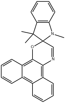 1,3-二氢-1,3,3-三甲基螺[2H-吲哚-2,3`-[3H]菲并[9,10-B](1,4)噁嗪]