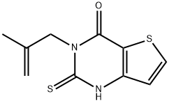 2-mercapto-3-(2-methylprop-2-enyl)thieno[3,2-d]pyrimidin-4(3H)-one