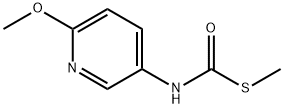 Carbamothioic acid, (6-methoxy-3-pyridinyl)-, S-methyl ester (9CI)