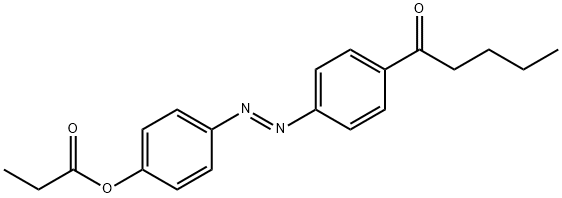 [4-(4-pentanoylphenyl)diazenylphenyl] propanoate