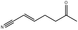 2-Heptenenitrile, 6-oxo-, (E)- (9CI)