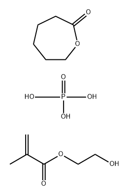 2-Oxepanone homopolymer, 2-[(2-methyl-1-oxo-2-propenyl)oxy]ethyl ester, phosphate