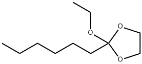 1,3-Dioxolane,2-ethoxy-2-hexyl-(9CI)