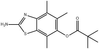 2-氨基-4,5,7-三甲基苯并[D]噻唑-6-基新戊酸酯