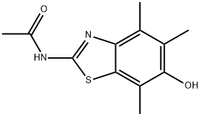 Acetamide,  N-(6-hydroxy-4,5,7-trimethyl-2-benzothiazolyl)-
