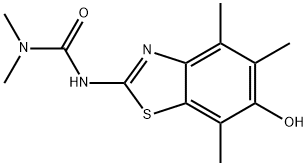 Urea,  N-(6-hydroxy-4,5,7-trimethyl-2-benzothiazolyl)-N,N-dimethyl-
