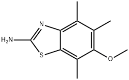 2-Benzothiazolamine,6-methoxy-4,5,7-trimethyl-(9CI)
