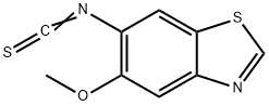 Benzothiazole, 6-isothiocyanato-5-methoxy- (9CI)