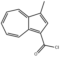 1-Azulenecarbonyl chloride, 3-methyl- (9CI)