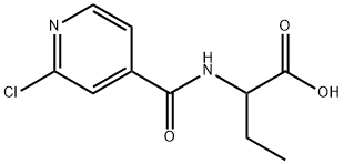 Butanoic  acid,  2-[[(2-chloro-4-pyridinyl)carbonyl]amino]-