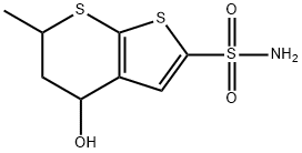 5,6-DIHYDRO-4H-4-HYDROXY-6-METHYLTHIENO[2,3-B]THIOPYRAN-2-SULPHONAMIDE