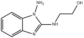 Ethanol, 2-[(1-amino-1H-benzimidazol-2-yl)amino]- (9CI)