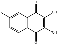 1,4-Naphthalenedione, 2,3-dihydroxy-6-methyl- (9CI)
