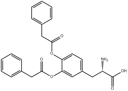 (2S)-2-amino-3-[3,4-bis[(2-phenylacetyl)oxy]phenyl]propanoic acid