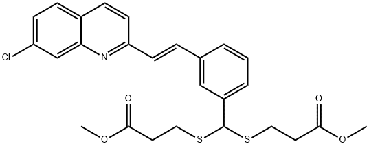3,3'-[[[3-[(1E)-2-(7-Chloro-2-quinolinyl)ethenyl]phenyl]methylene]bis(thio)]bis-propanoic Acid 1,1'-Dimethyl Ester