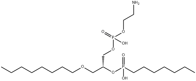 1-O-octyl-2-heptylphosphonylglycero-3-phosphoethanolamine
