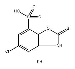 2-Mercapto-5-chlor-benzoxazol-7-sulfonsure, Kaliumsalz