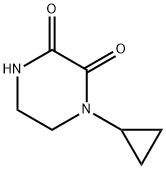 2,3-Piperazinedione,1-cyclopropyl-(9CI)