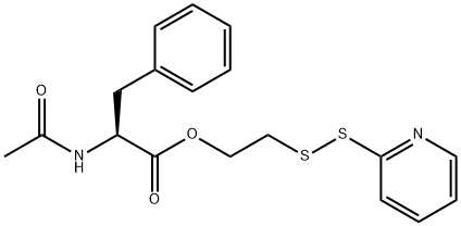 2-(N'-acetylphenylalanyl)hydroxyethyl 2'-pyridyl disulfide