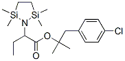 1-Aza-2,5-disilacyclopentane-1-acetic  acid,  -alpha--ethyl-2,2,5,5-tetramethyl-,  2-(4-chlorophenyl)-1,1-dimethylethyl  ester