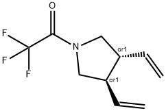 Pyrrolidine, 3,4-diethenyl-1-(trifluoroacetyl)-, trans- (9CI)