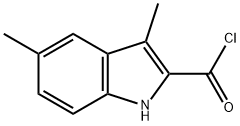 1H-Indole-2-carbonyl chloride, 3,5-dimethyl- (9CI)