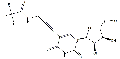 5-[3-(Trifluoroacetyl)aminopropyn-1-yl]uridine