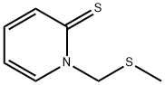 2(1H)-Pyridinethione,  1-[(methylthio)methyl]-