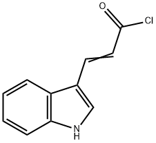 2-Propenoyl chloride, 3-(1H-indol-3-yl)-