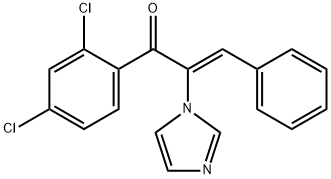 2-Propen-1-one,  1-(2,4-dichlorophenyl)-2-(1H-imidazol-1-yl)-3-phenyl-,  (Z)-  (9CI)