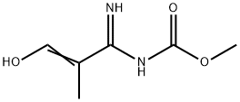 Carbamic  acid,  (3-hydroxy-1-imino-2-methyl-2-propenyl)-,  methyl  ester  (9CI)