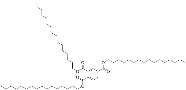 1,2,4-Benzenetricarboxylic acid trihexadecyl ester