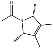 1H-Pyrrole, 1-acetyl-2,5-dihydro-2,3,4,5-tetramethyl-, cis- (9CI)