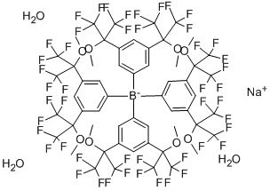四[3,5-二(1,1,1,3,3,3-六氟-2-甲氧基-2-丙基)苯基]硼酸钠三水合物