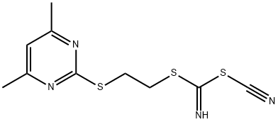[(4,6-DIMETHYLPYRIMIDIN-2-YLTHIO)METHYL] METHYLCYANOCARBONIMIDODITHIOATE