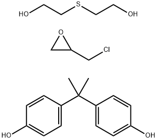 Phenol, 4,4'-(1-methylethylidene)bis-, polymer with (chloromethyl)oxirane and 2,2'-thiobis[ethanol]