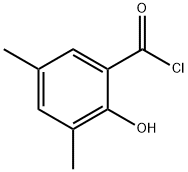 Benzoyl chloride, 2-hydroxy-3,5-dimethyl- (9CI)