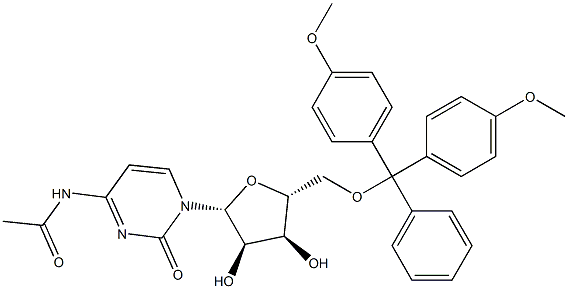 5'-O-(4,4'-二甲氧基三苯甲基)-N4-乙酰基胞苷