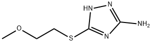 5-(2-Methoxy-ethylsulfanyl)-1H-[1,2,4]triazol-3-ylamine