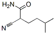 Hexanamide,  2-cyano-5-methyl-