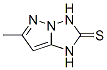 1H-Pyrazolo[1,5-b][1,2,4]triazole-2(3H)-thione,  6-methyl-