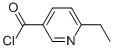 3-Pyridinecarbonyl chloride, 6-ethyl- (9CI)