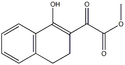 methyl 3,4-dihydro-1-oxo-2(1H)-naphthylidenehydroxyacetate